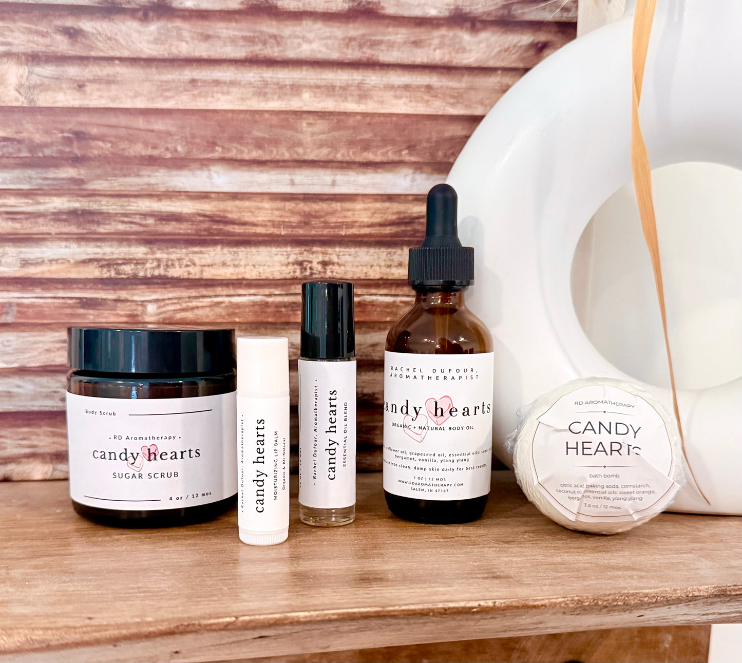 Limited Edition — Valentine’s Day Essential Oil Blend | Roll-On, Lotion, Sugar Scrub, Body Oil, Room & Body Spray, or Full Gift Bundle