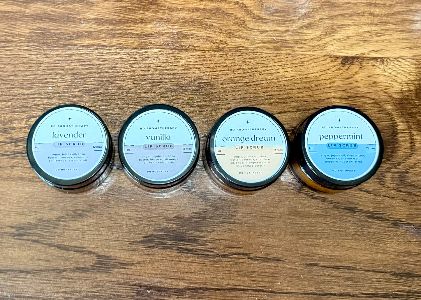 Natural Sugar Lip Scrub | Exfoliating Lip Scrub with Jojoba Oil, Shea Butter & Essential Oils
