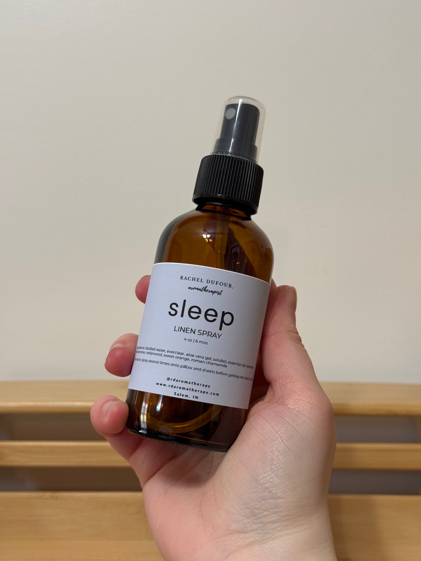 Sleep Tight Linen Spray – Natural Sleep Aid with Lavender