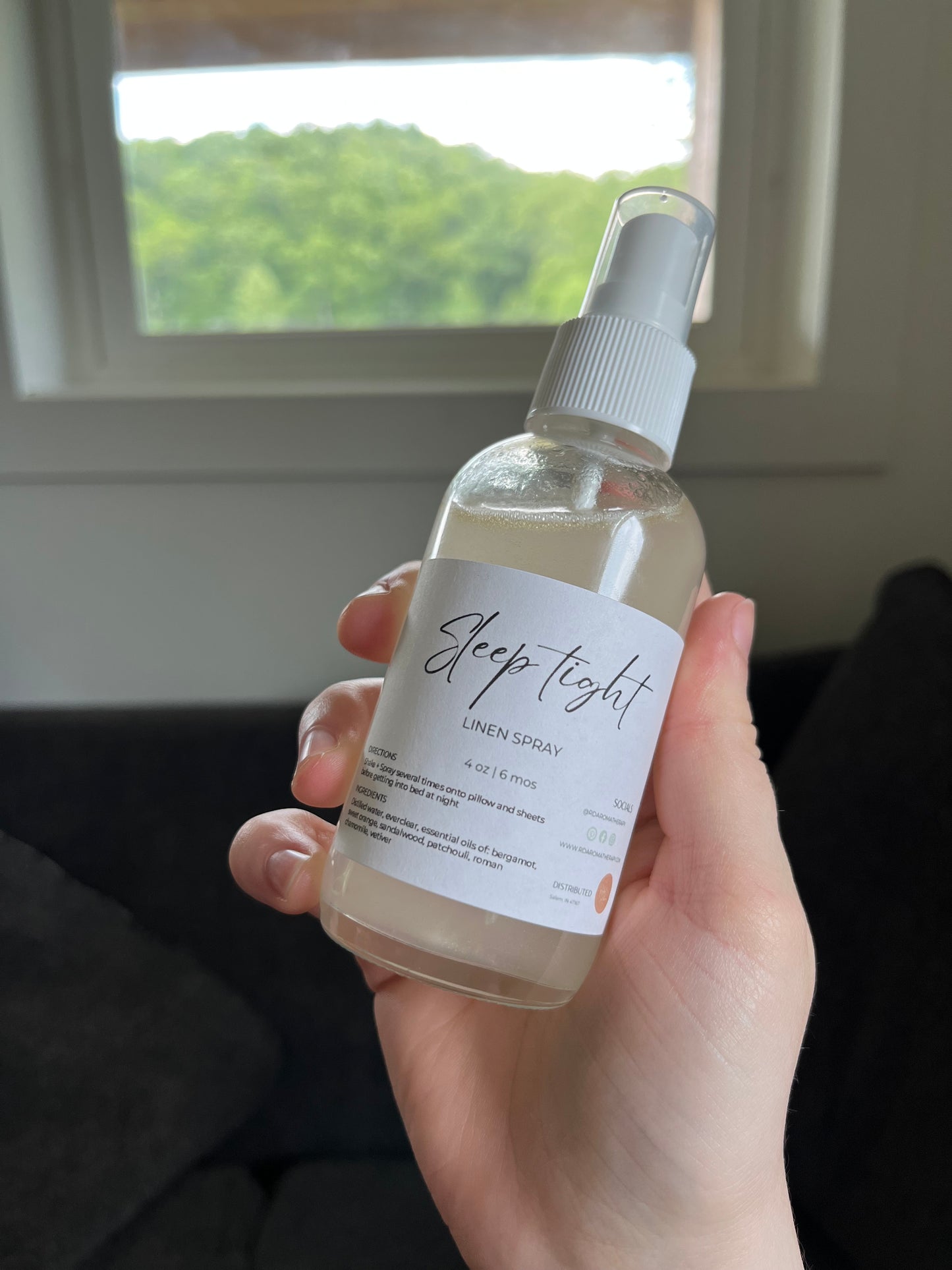 Sleep Tight Linen Spray – Natural Sleep Aid with Lavender