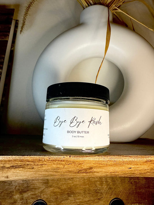 Gentle Diaper Rash Butter – Beeswax, Shea & Argan Oil with Roman Chamomile Essential Oil