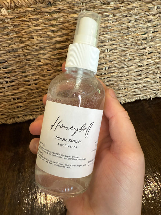 Honeybell Room Spray – Bright & Sophisticated Citrus Essential Oil Air Freshener