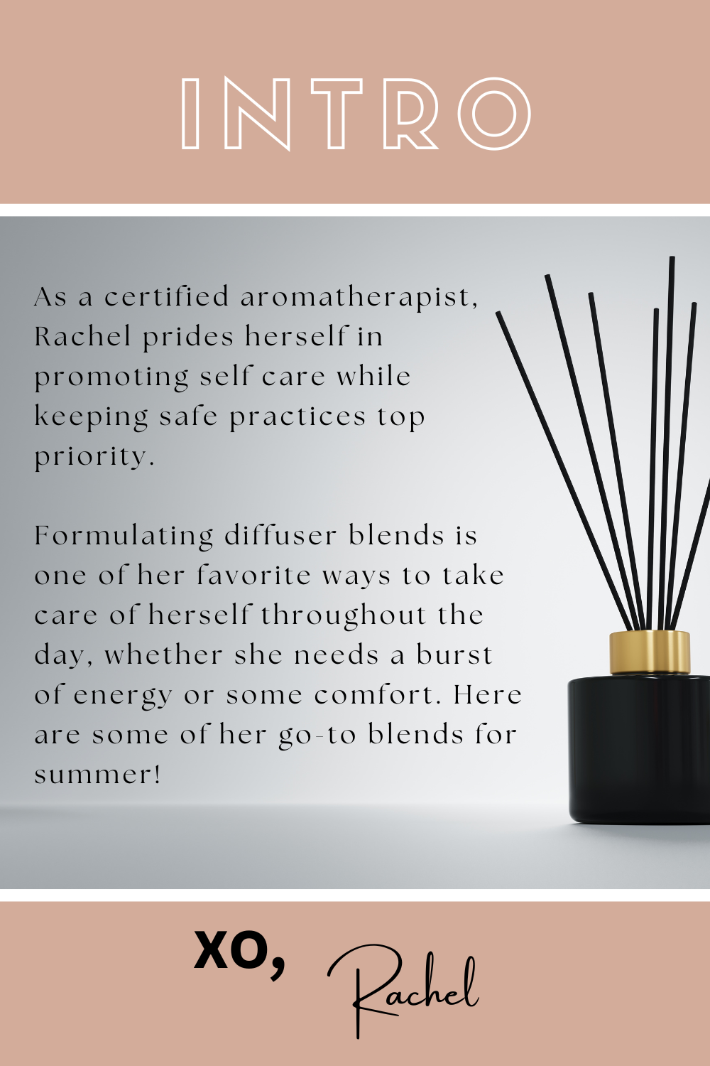 Essential Oil Diffuser Blends - For Summer