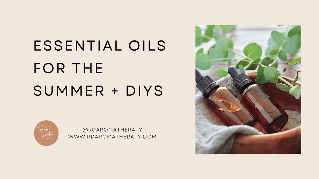 Essential Oils for Summer: The Best Oils to Keep on Hand (+ diffuser blends!)