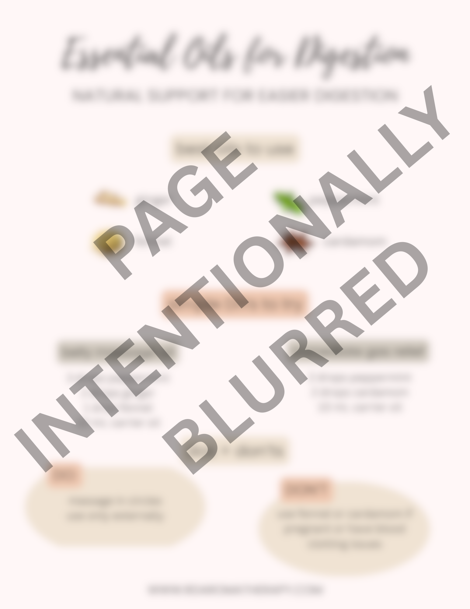 Blurred image with text overlay indicating intentional blurring