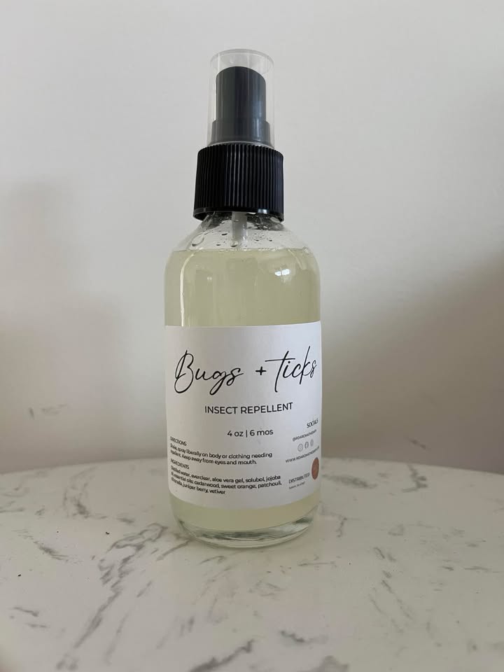 Natural Bug and Tick Repellent Spray – Made with Pure Essential Oils