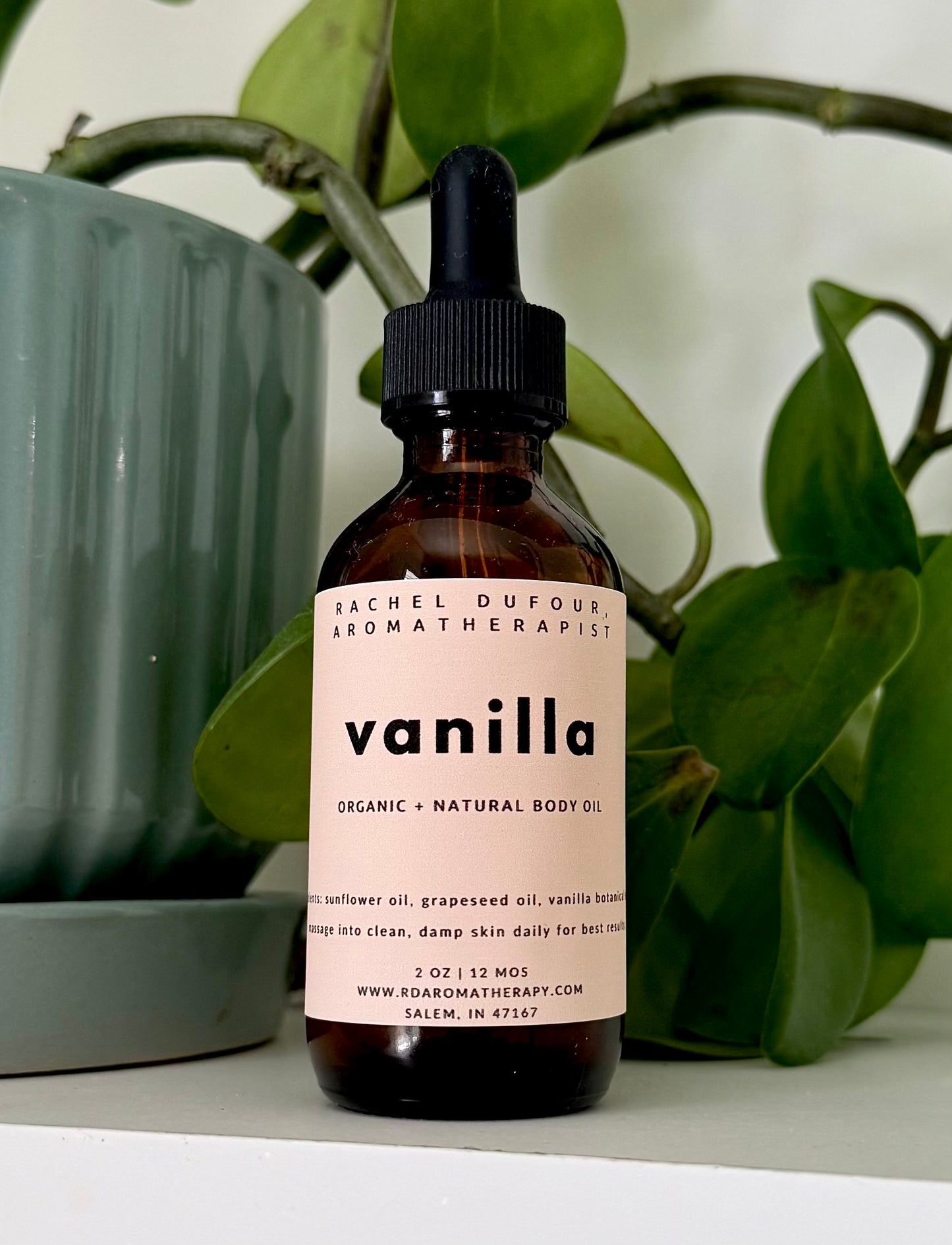 Aromatherapy Body Oil | Lightweight Moisturizing Oil | Lavender, Orange, Vanilla & Stress Relief Blends | Natural Skin Care