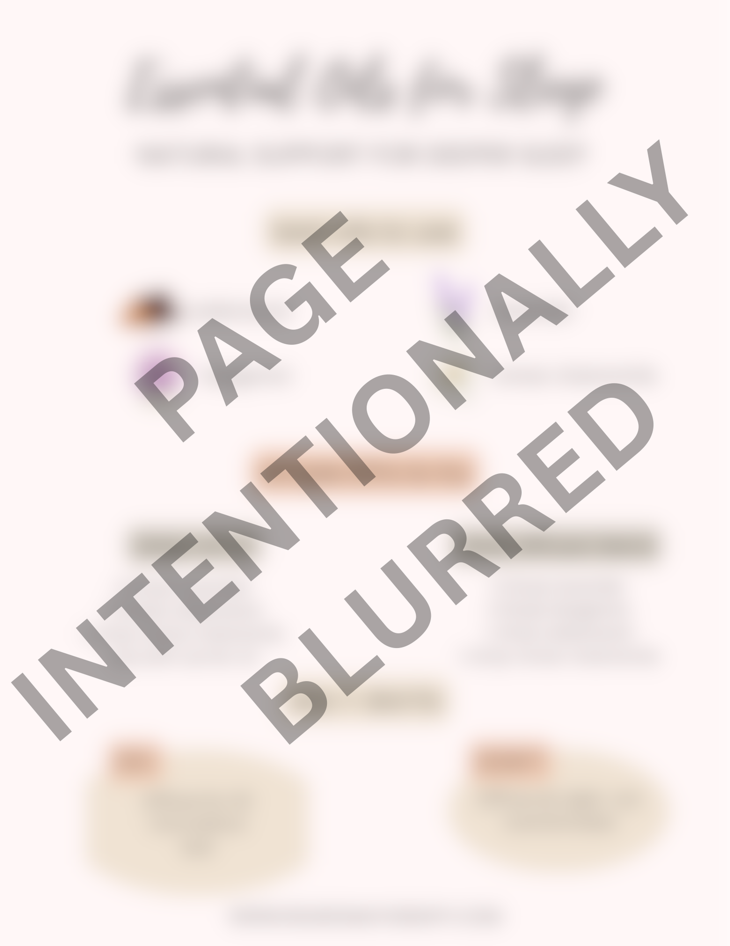 Blurred image with text overlay indicating intentional blurring