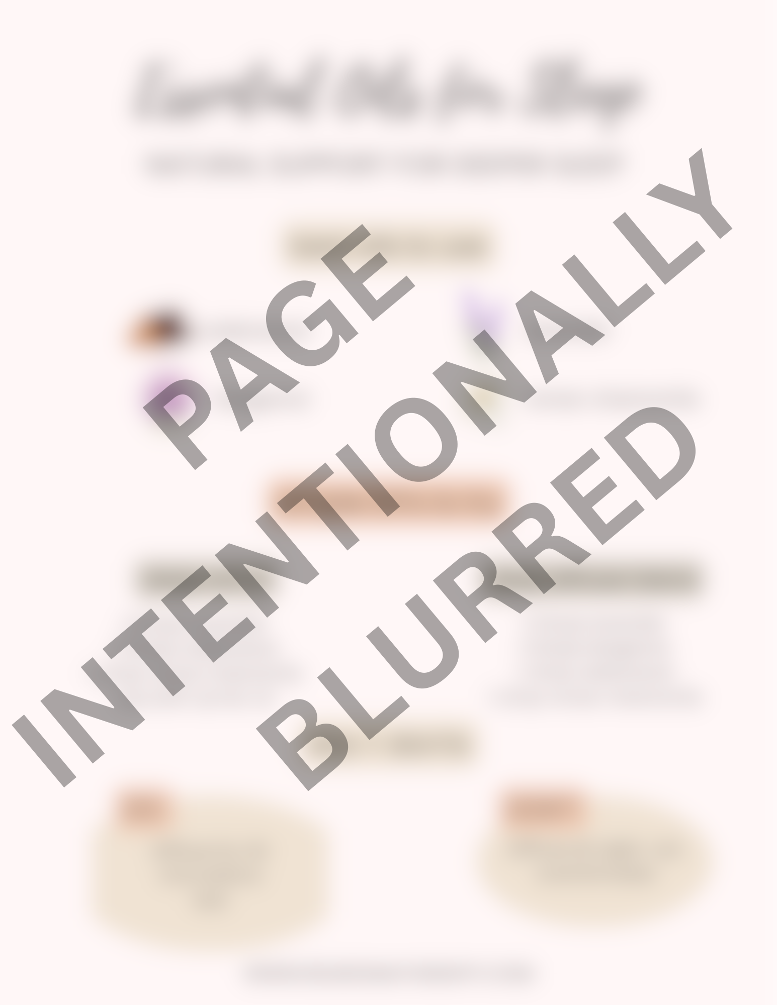 Blurred image with text overlay indicating intentional blurring