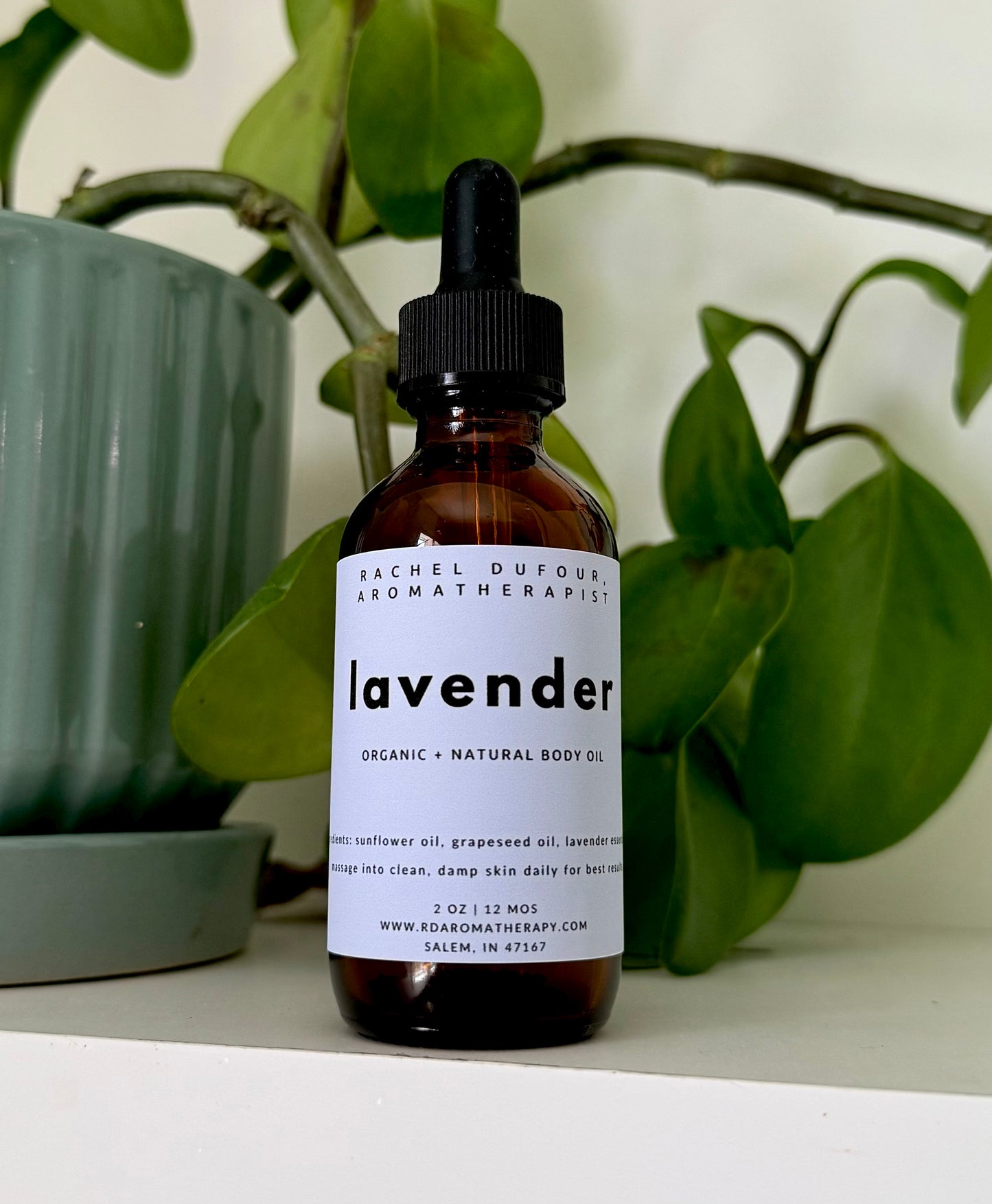 Aromatherapy Body Oil | Lightweight Moisturizing Oil | Lavender, Orange, Vanilla & Stress Relief Blends | Natural Skin Care