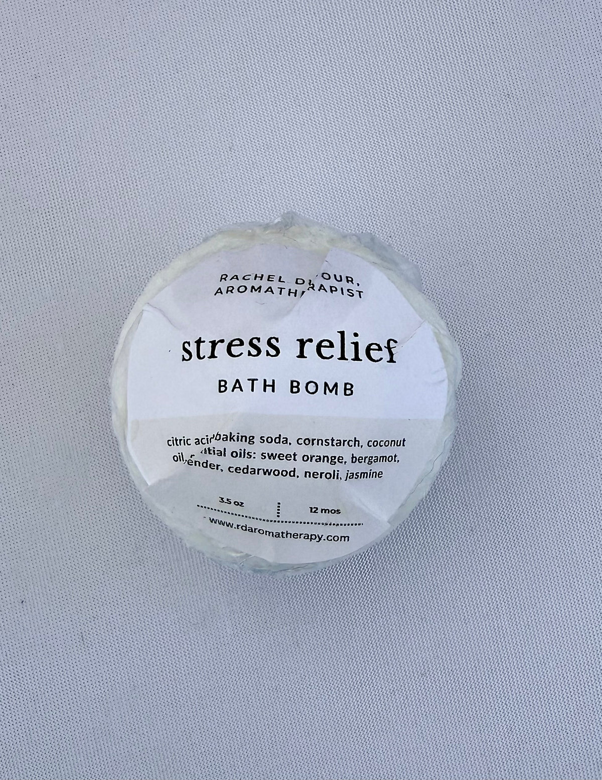 Stress Relief Bath Bomb | Lavender, Bergamot & Neroli Aromatherapy