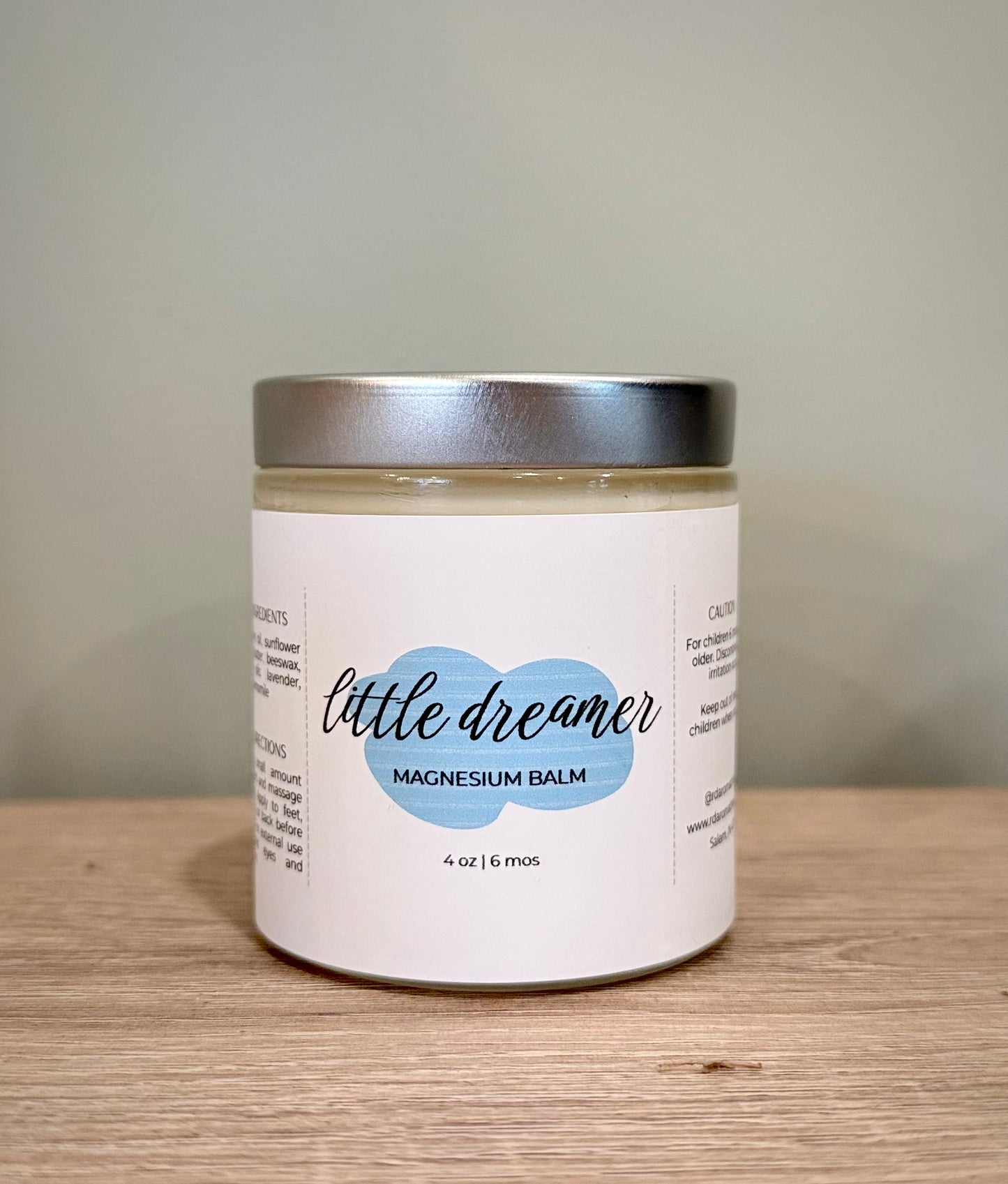 Baby Bedtime Magnesium Balm – Gentle Lavender & Roman Chamomile, 4 oz