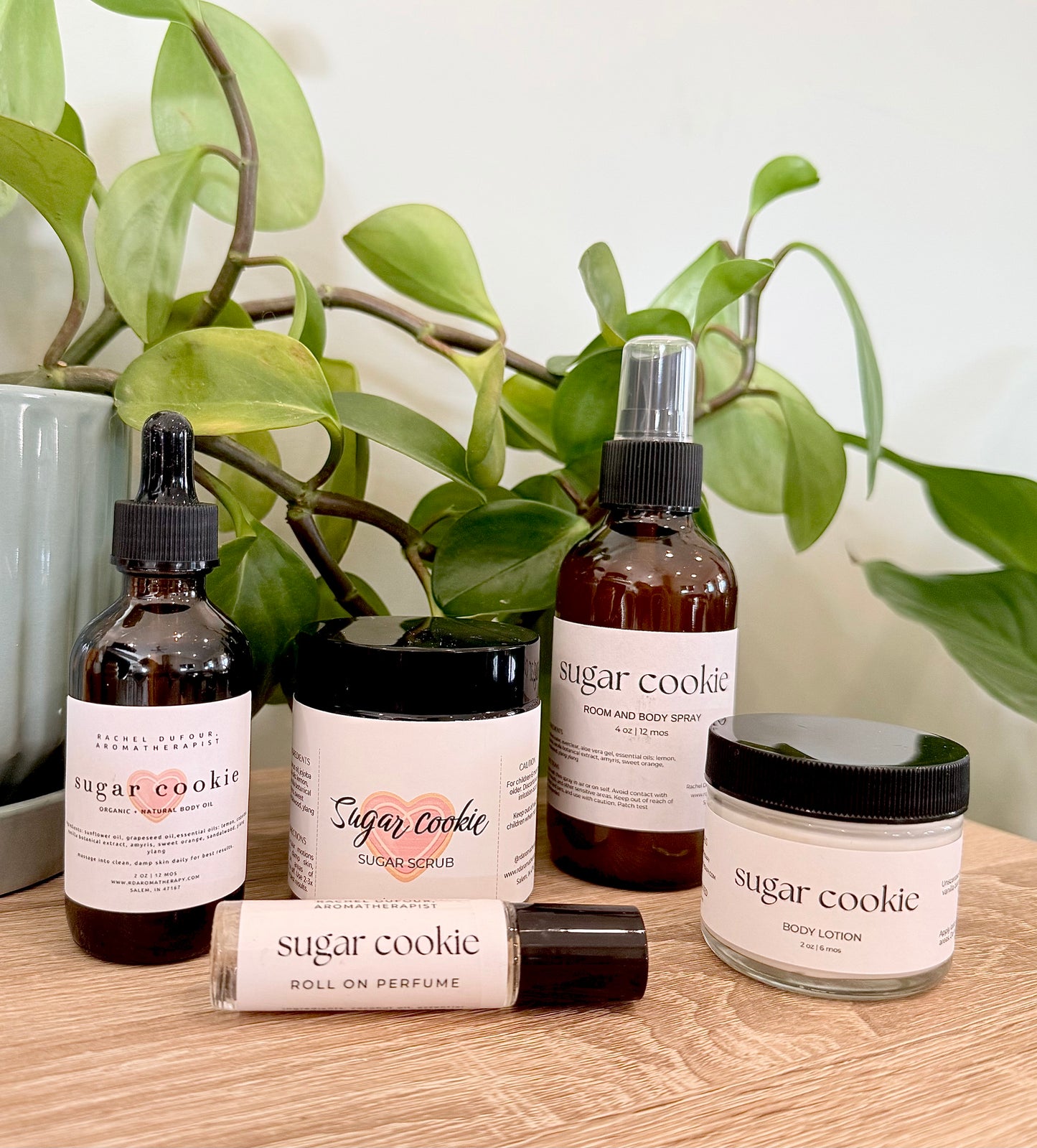 Sugar Cookie Collection LIMITED EDITION – Holiday Essential Oil Blend | Roll-On, Lotion, Sugar Scrub, Body Oil, Room & Body Spray, or Full Gift Bundle