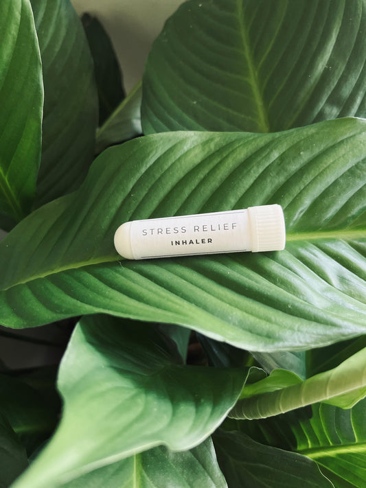 Stress Relief Inhaler with Essential Oils