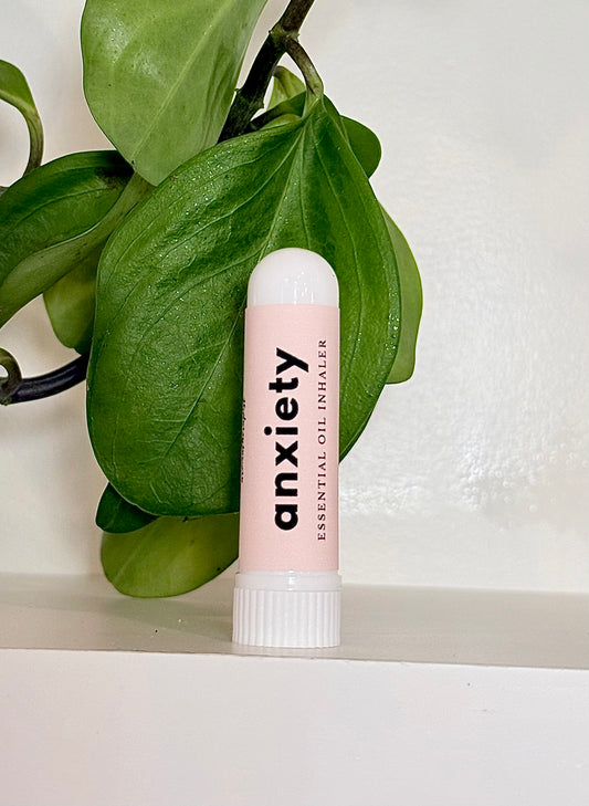 Anxiety Relief Aromatherapy Inhaler – Natural Essential Oil Blend for Calm & Stress Support