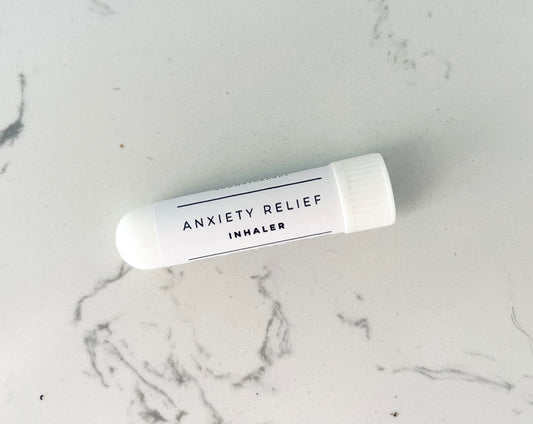 Anxiety Relief Aromatherapy Inhaler – Natural Essential Oil Blend for Calm & Stress Support