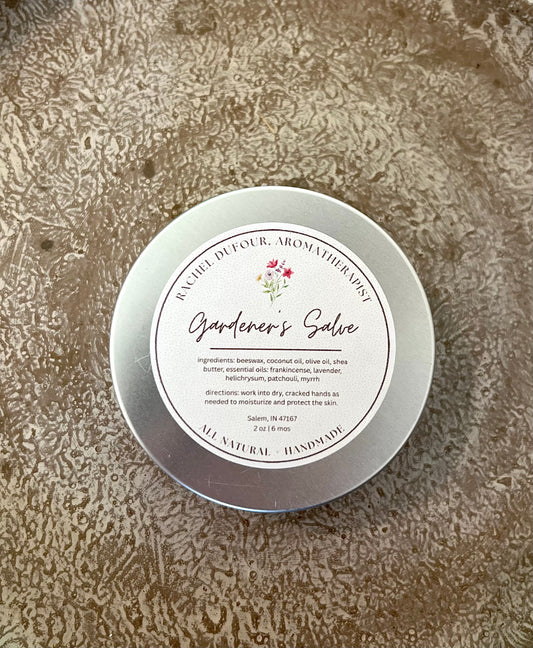 Gardener’s Hand Salve 🌿 Heals Dry Hands with Beeswax, Coconut Oil & Essential Oils