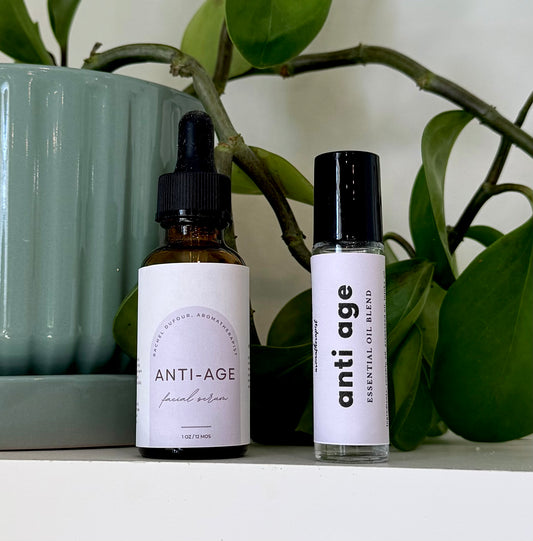 Facial Oil Serum for Dry, Mature Skin | Rosehip + Essential Oils Blend