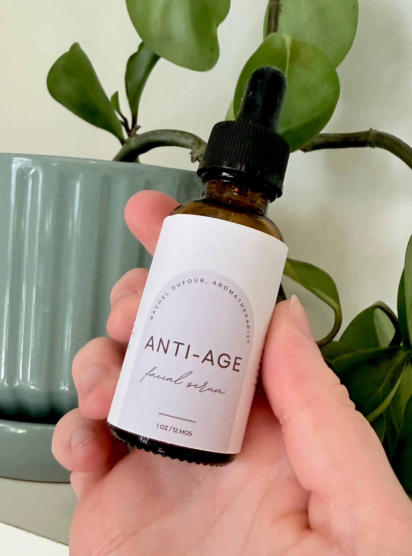 Facial Oil Serum for Dry, Mature Skin | Rosehip + Essential Oils Blend