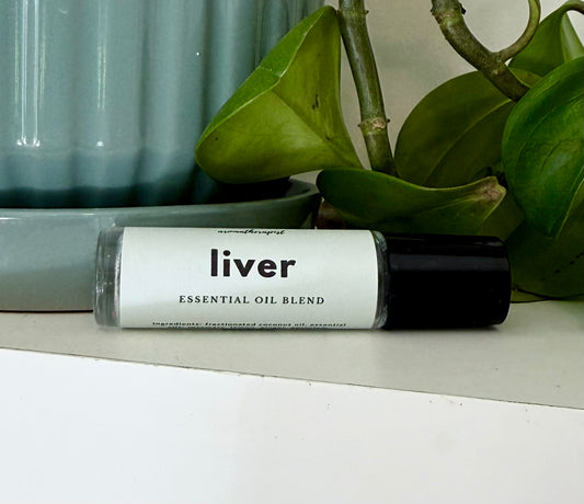 Liver Detox Essential Oil Roller – Hepatoprotective Aromatherapy