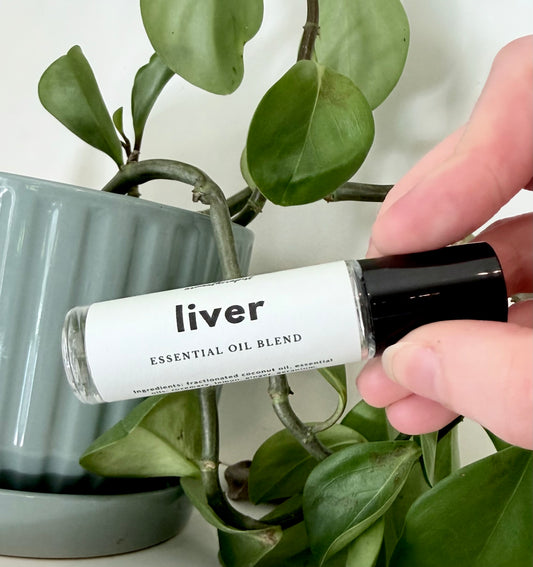 Liver Detox Essential Oil Roller – Hepatoprotective Aromatherapy