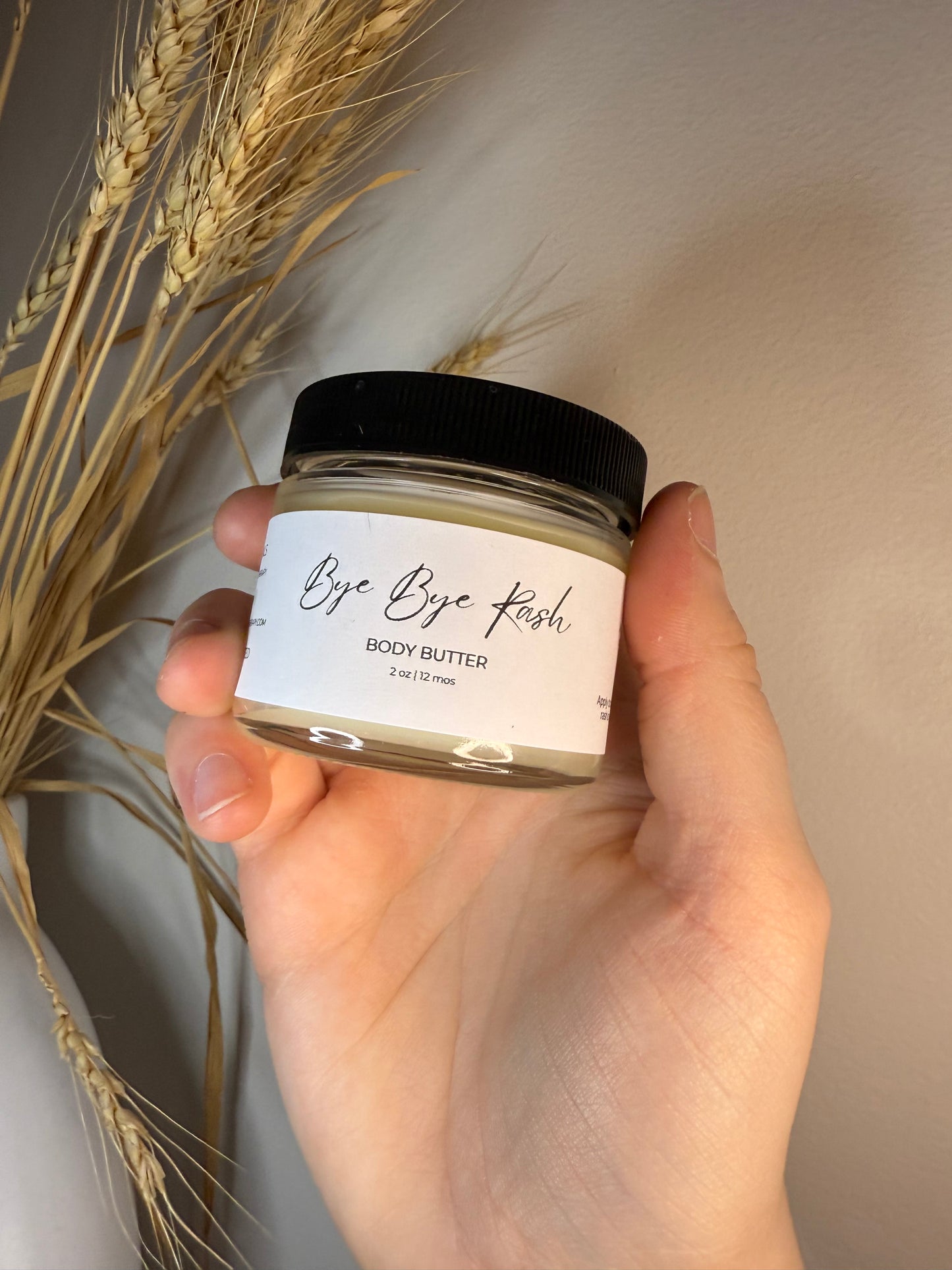 Gentle Diaper Rash Butter – Beeswax, Shea & Argan Oil with Roman Chamomile Essential Oil