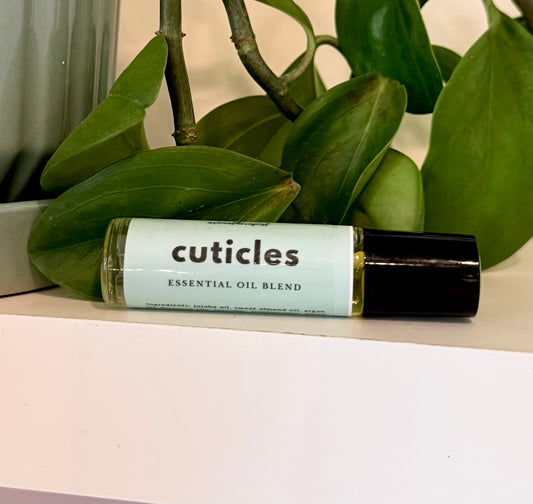 Cuticle Oil Roller | Nail & Cuticle Serum with Jojoba, Argan, Lavender, Frankincense & Myrrh