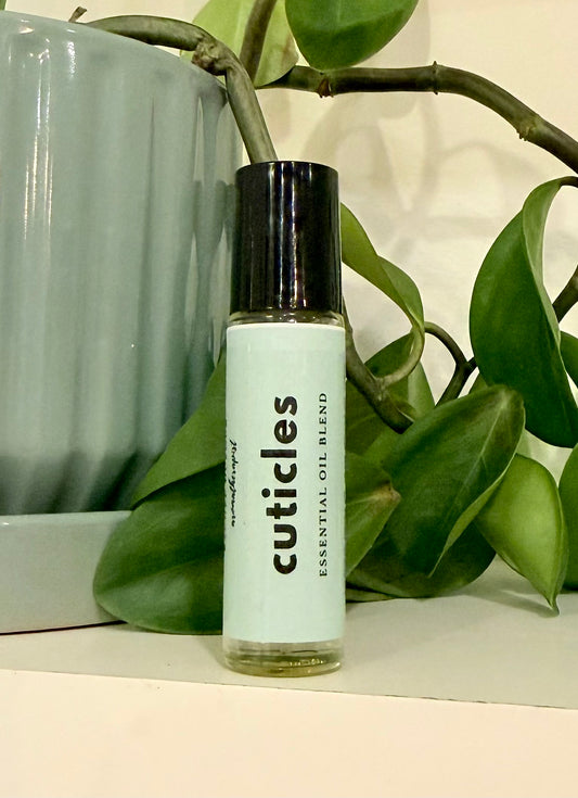 Cuticle Oil Roller | Nail & Cuticle Serum with Jojoba, Argan, Lavender, Frankincense & Myrrh