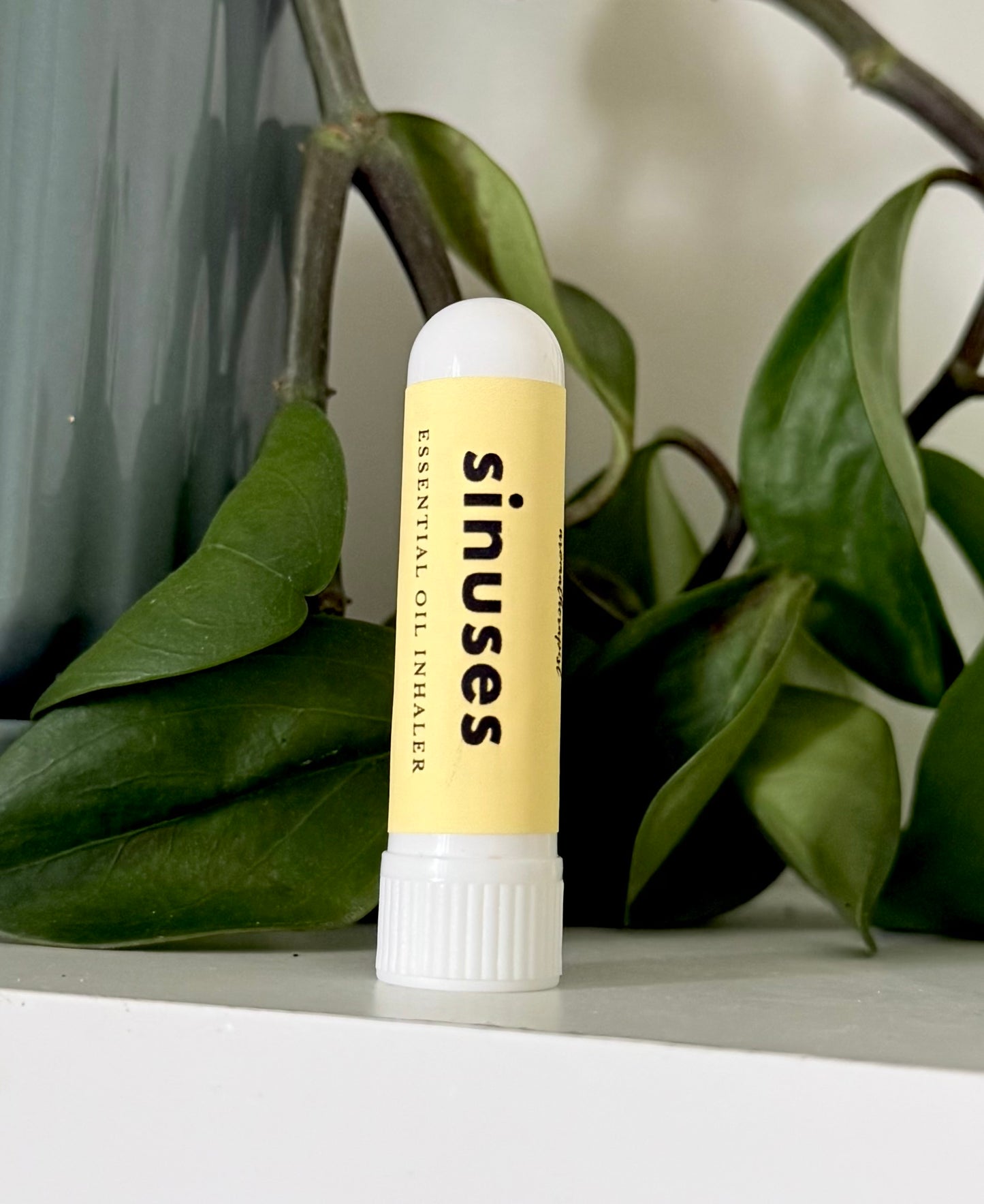 Sinus Relief Aromatherapy Inhaler | Eucalyptus, Peppermint, Rosemary & Tea Tree Essential Oils | Natural Nasal Support & Breathe Easy Blend