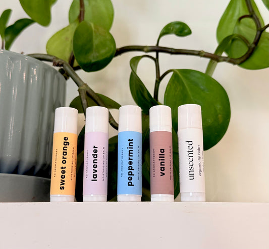 All-Natural Moisturizing Lip Balm – Handmade, Nourishing, Multiple Scents | Clean Ingredients