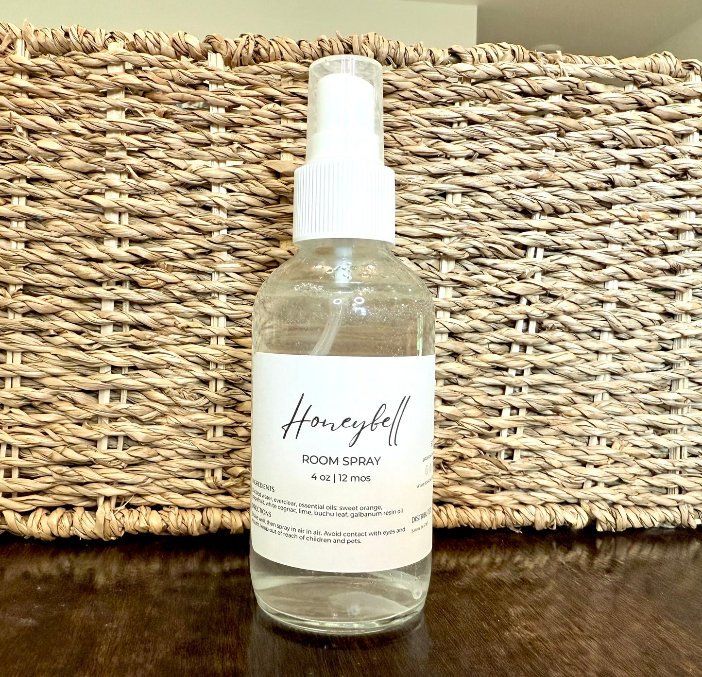 Honeybell Room Spray – Bright & Sophisticated Citrus Essential Oil Air Freshener
