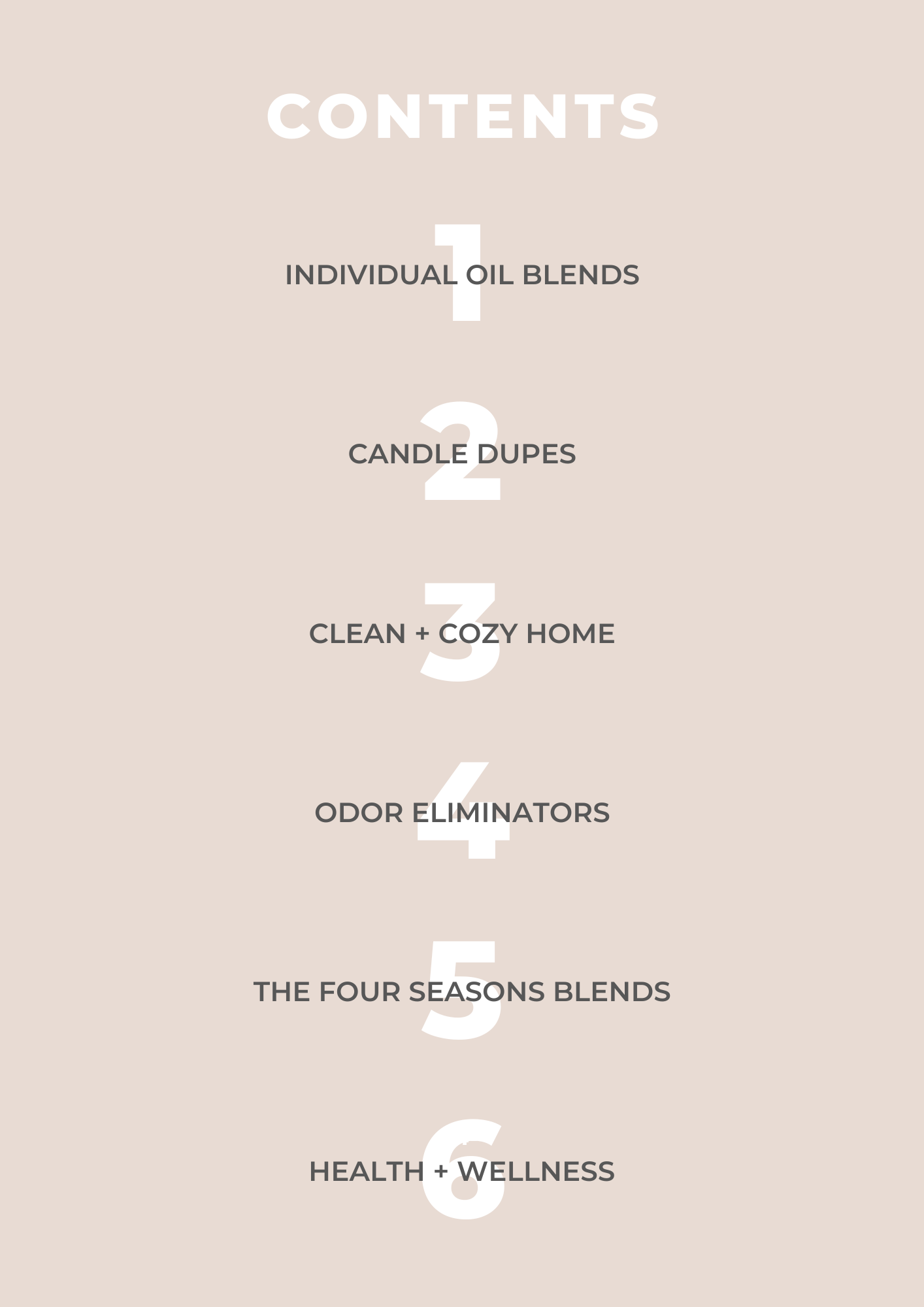 Diffuser Blends E-Book (DOWNLOAD ONLY!)